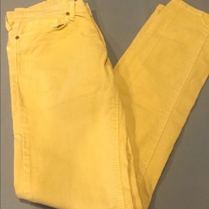 Men’s YELLOW Zara jeans